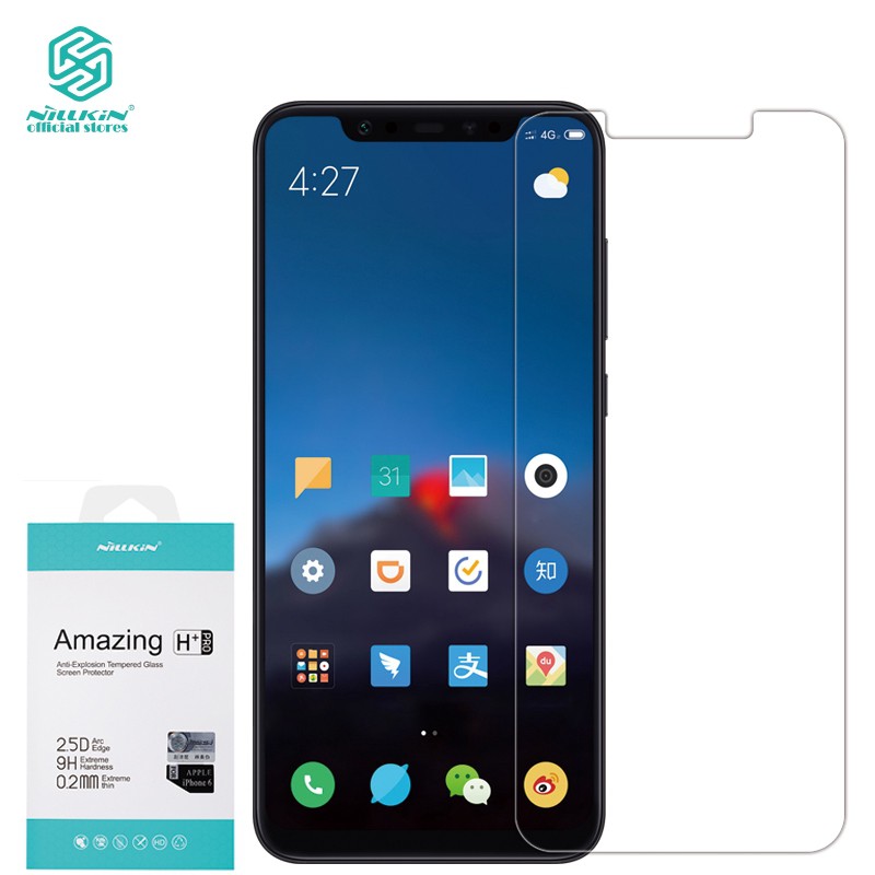 Kính bảo vệ màn hình chống nổ Nillkin 0.2mm cho Xiaomi Mi 8