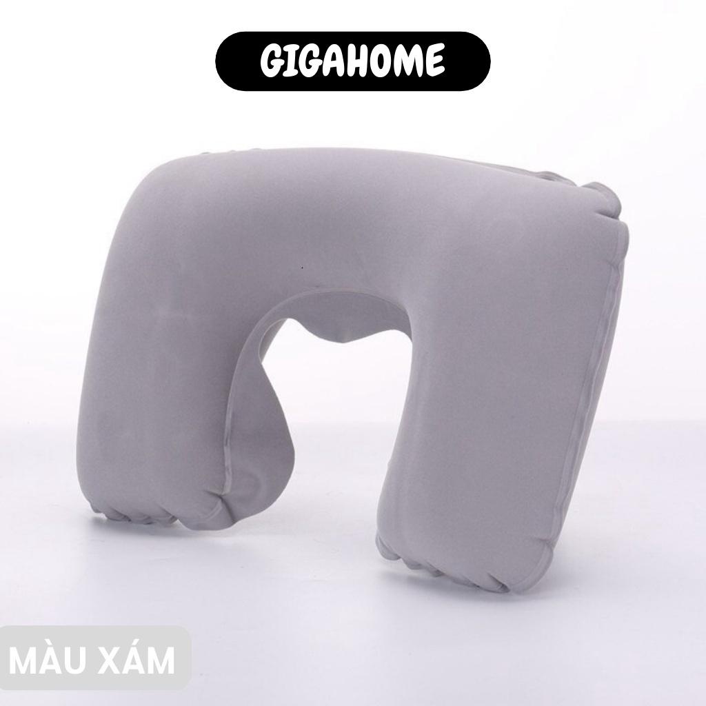 Gối hơi tựa đầu GIGAHOME Bộ gối hơi du lịch 3 trong 1 tiện lợi dễ bơm căng bằng cách thổi 2610