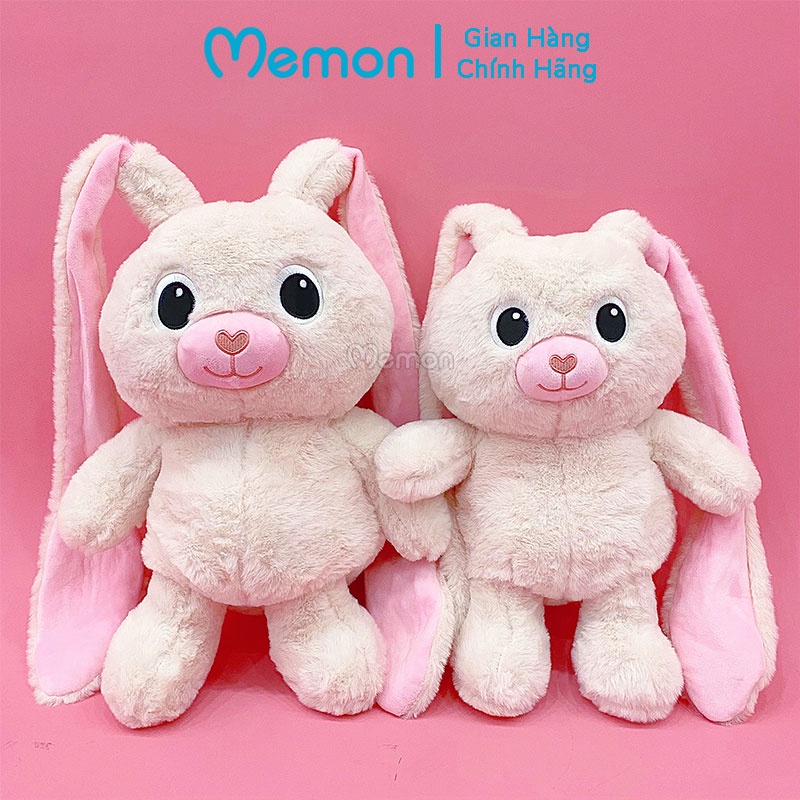 Gấu Bông Thỏ Tai Dài Mềm Mịn Cao Cấp Memon
