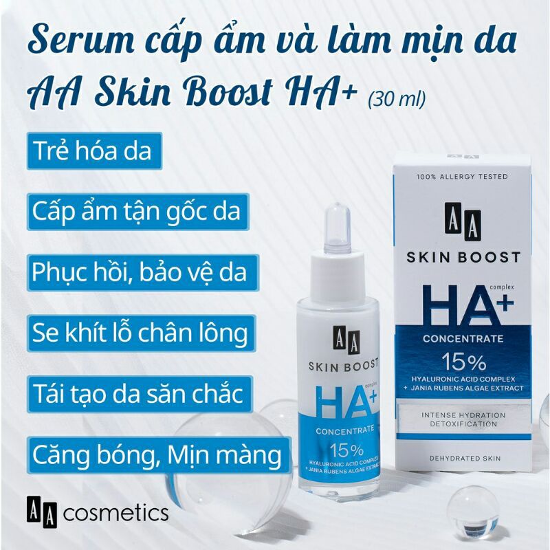 (MỸ PHẨM CHÂU ÂU CHÍNH HÃNG)SERUM CẤP ẨM VÀ CĂNG MỊN DA AA | BigBuy360 - bigbuy360.vn