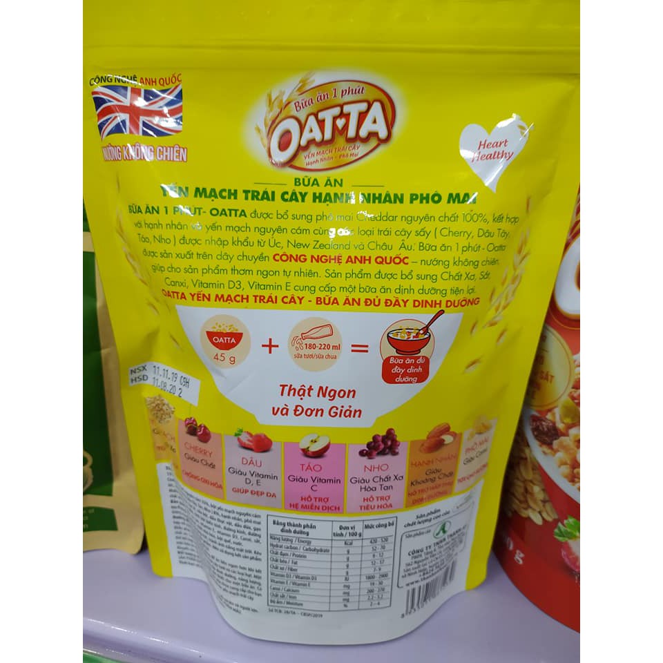 Ngũ Cốc Yên Mạch Oatta