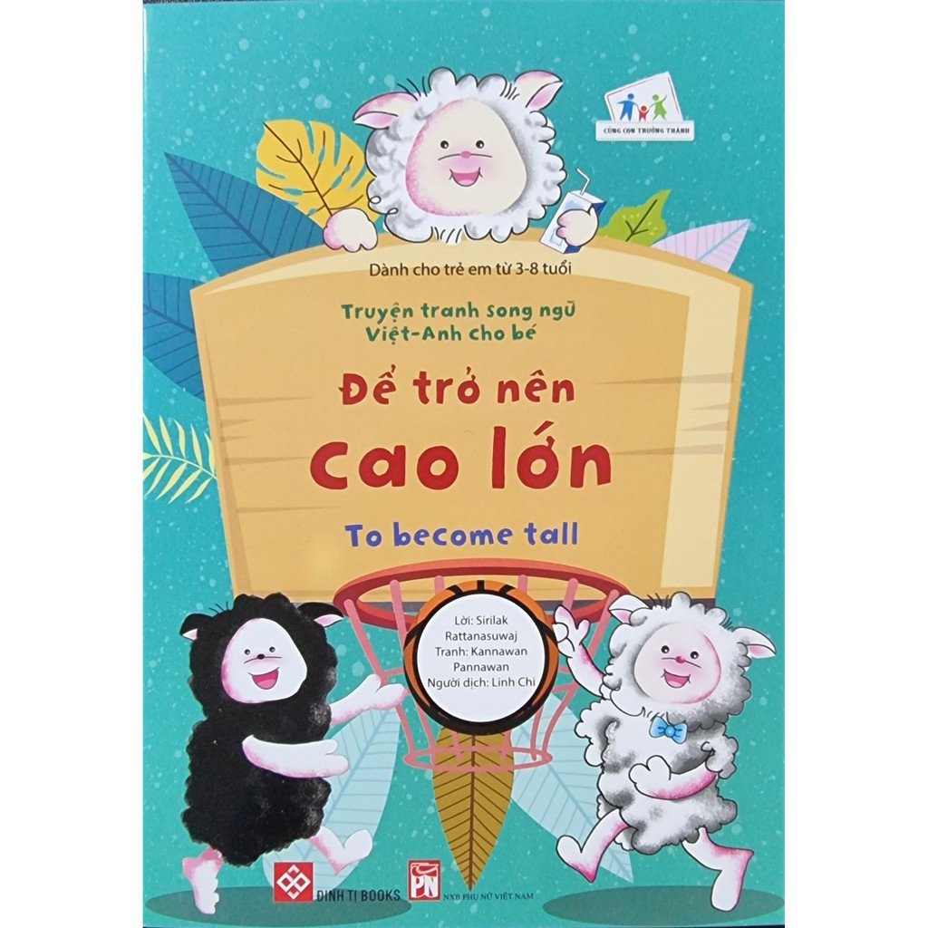 Sách - Truyện tranh song ngữ Việt-Anh cho bé (12 tập)