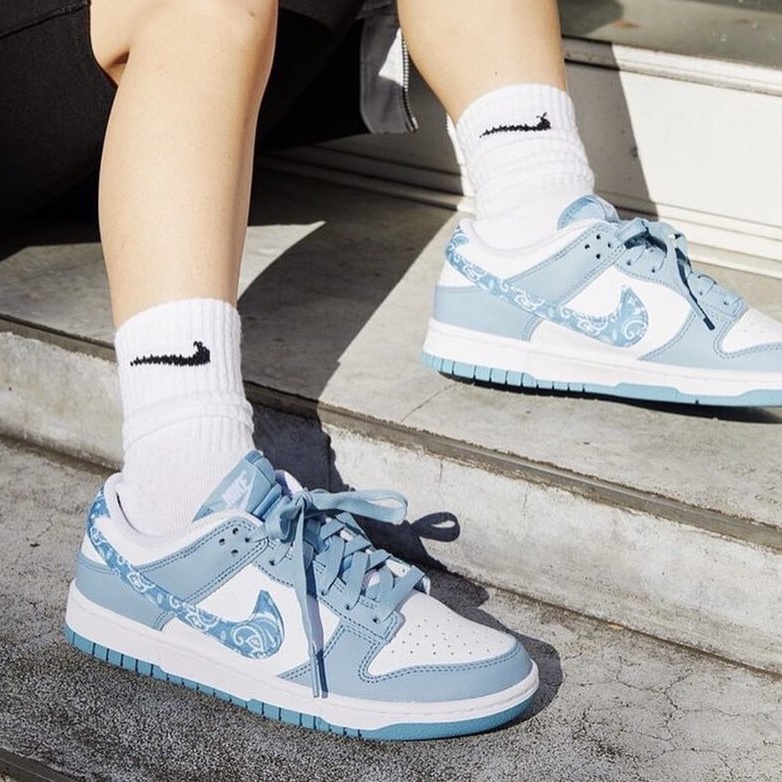 GIÀY NIKE DUNK LOW BLUE PAISLEY