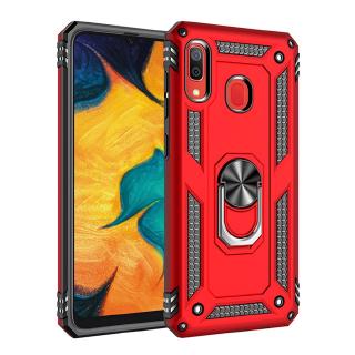 Ốp điện thoại PC cứng có giá đỡ nhẫn chống sốc cho SAMSUNG GALAXY A20 / A30