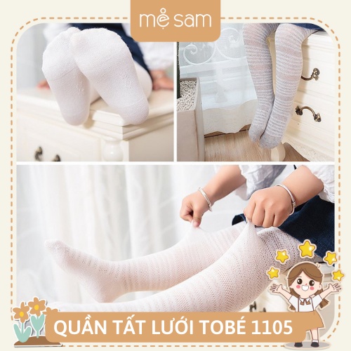 Quần tất lưới cho bé 1105 Tobé