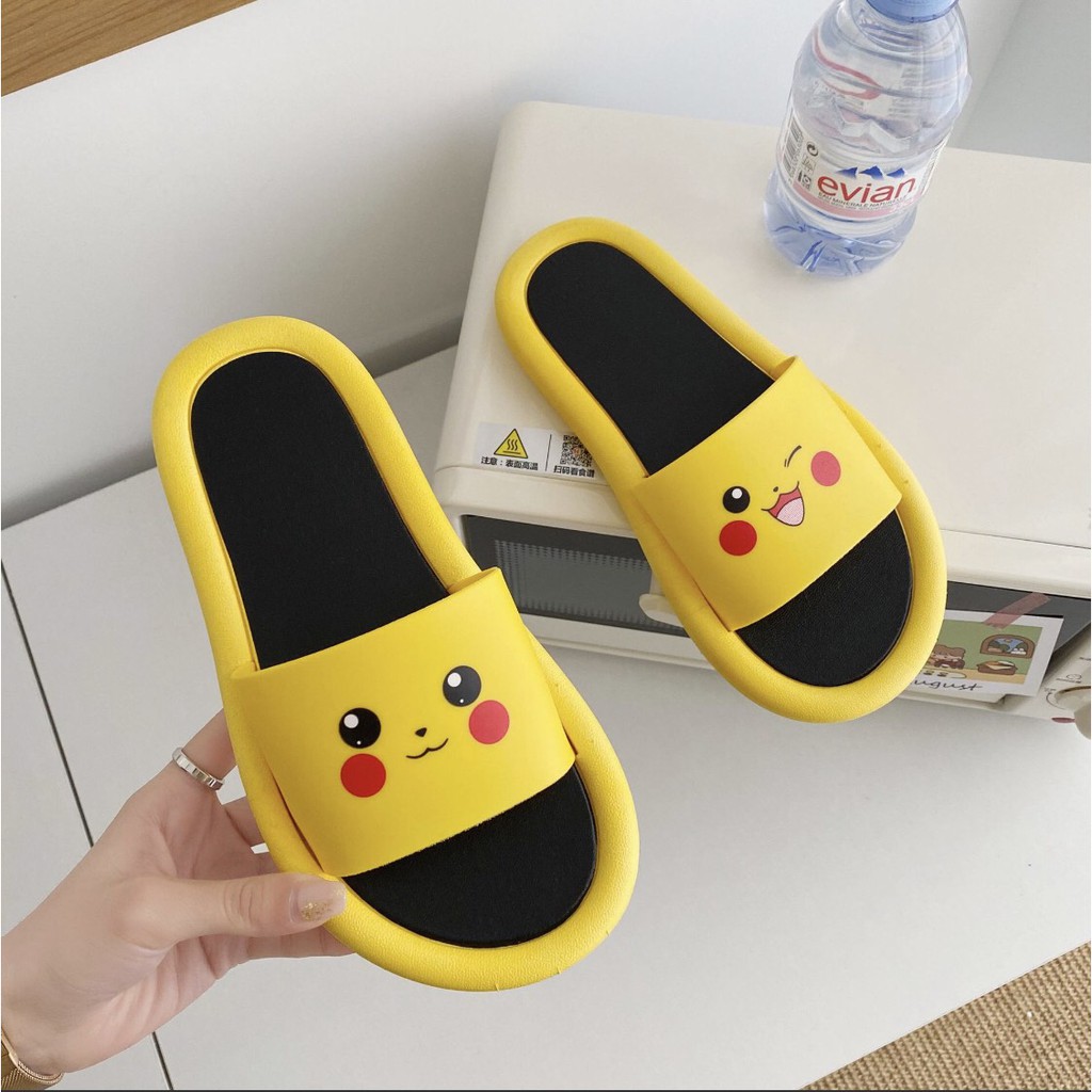 Dép quai ngang nữ pikachu dễ thương siêu êm siêu rẻ