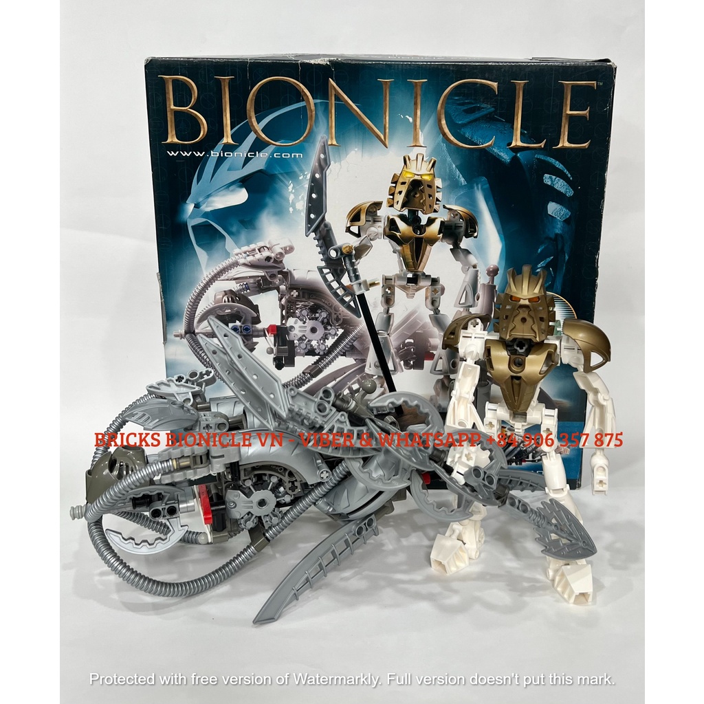 LEGO BIONICLE - ĐỒ CHƠI XẾP HÌNH LEGO BIONICLE - 8596 TOA TAKANUVA