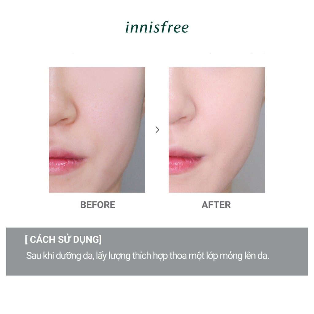 [Mã COSIF12 giảm 10% đơn 400K] Kem nền BB trang điểm innisfree Eco Natural Green Tea BB Cream SPF29 PA++ 40ml | BigBuy360 - bigbuy360.vn