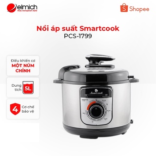 Mã ELMALL500K giảm 8% đơn 500K Nồi áp suất Smartcook PCS-1799