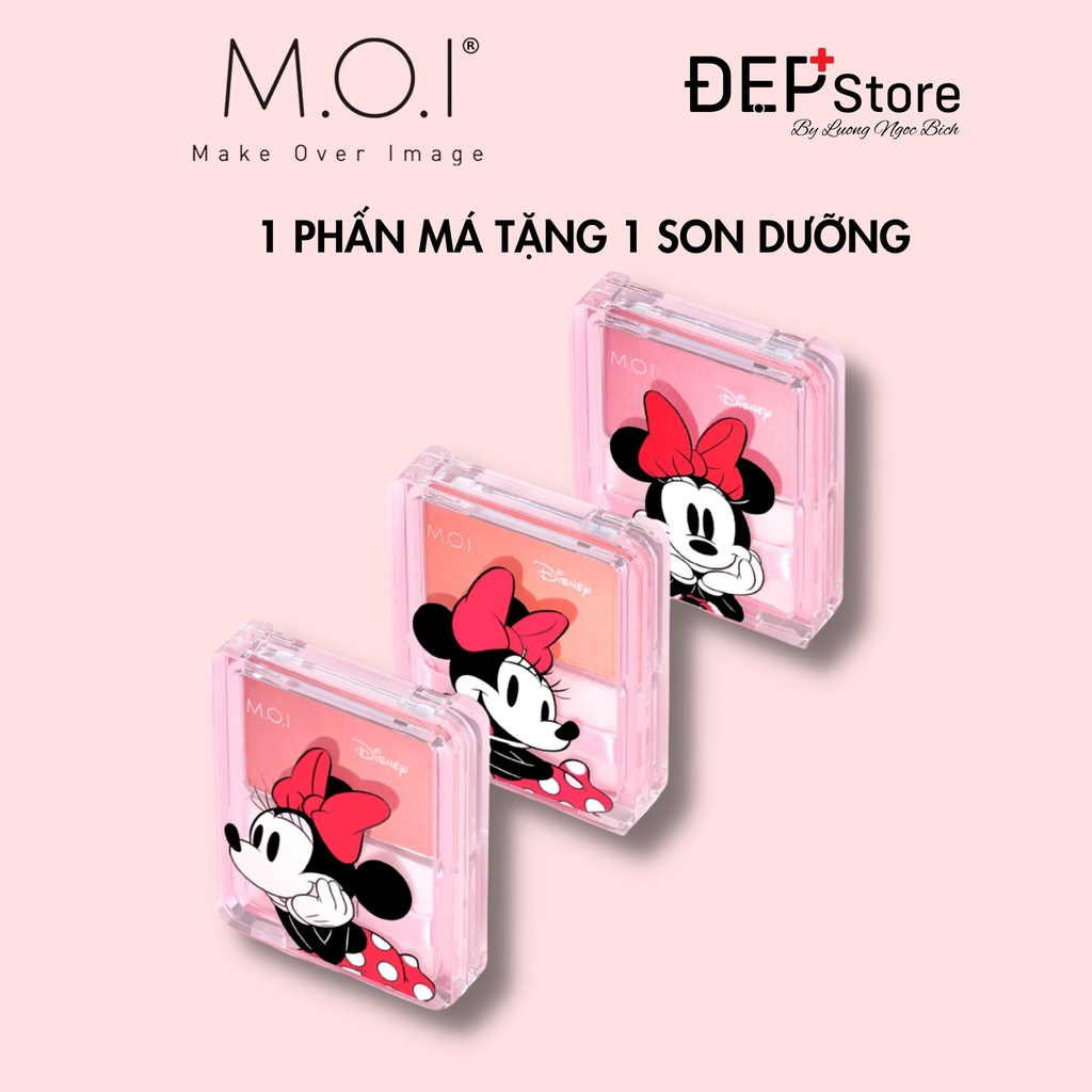 Phấn Má Hồng Disney &amp; MOI Cosmetics bản giới hạn 2020