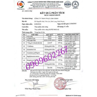  Thực phẩm hỗ trợ tăng cân SUPER MAX 4D