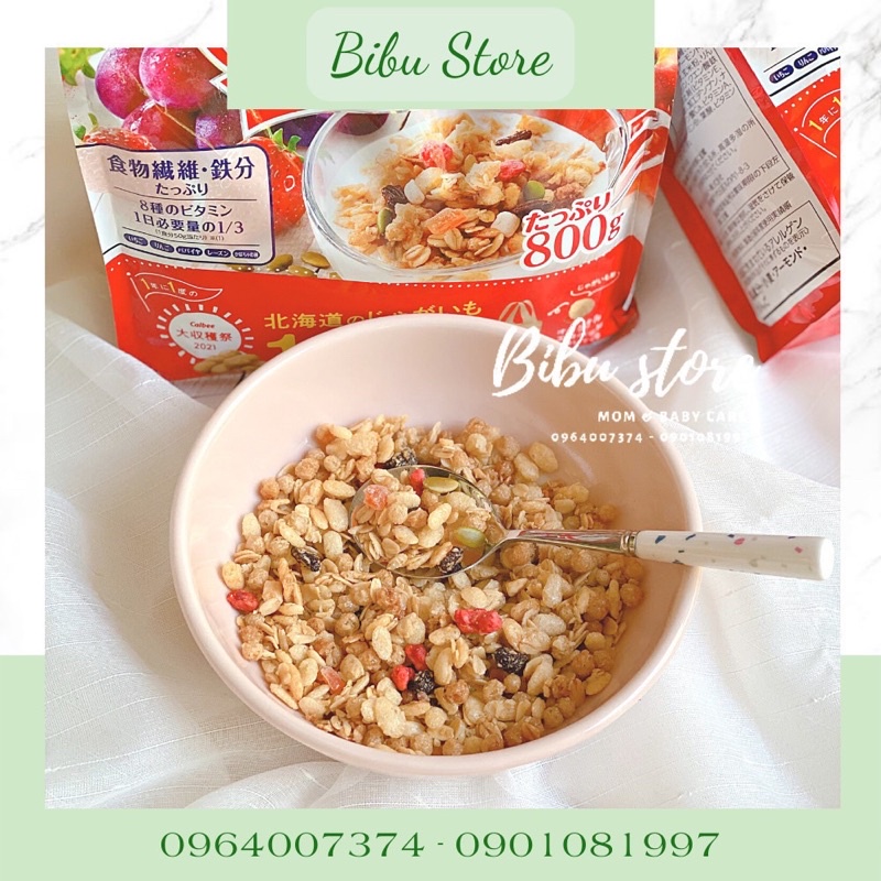 Ngũ cốc Calbee Nhật Bản