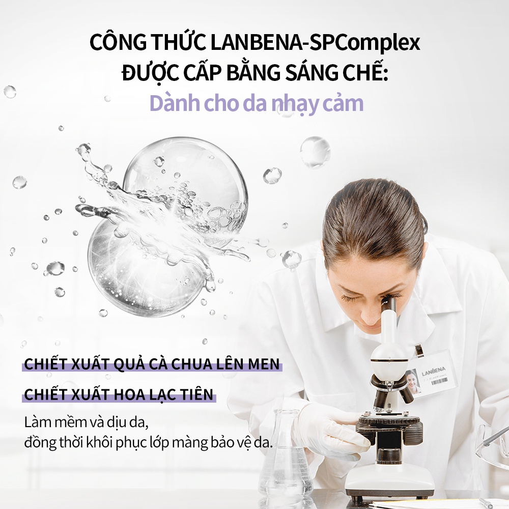 Tinh Chất Làm Trắng Serum Niacinamide Vitamin C Lanbena Làm Sáng Da Giảm Vết Thâm Và Làm Săn Chắc Da