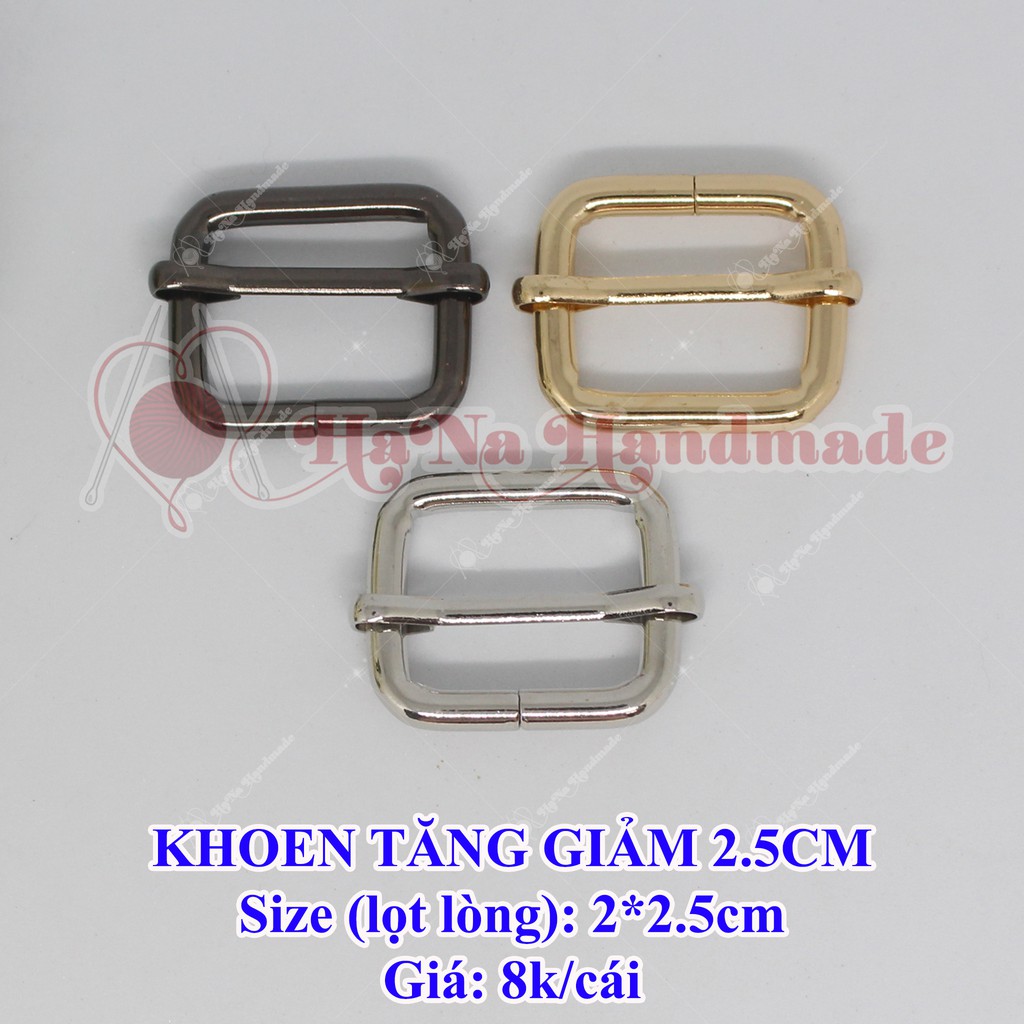 Khoen tăng giảm 2.5cm (8k/cái)