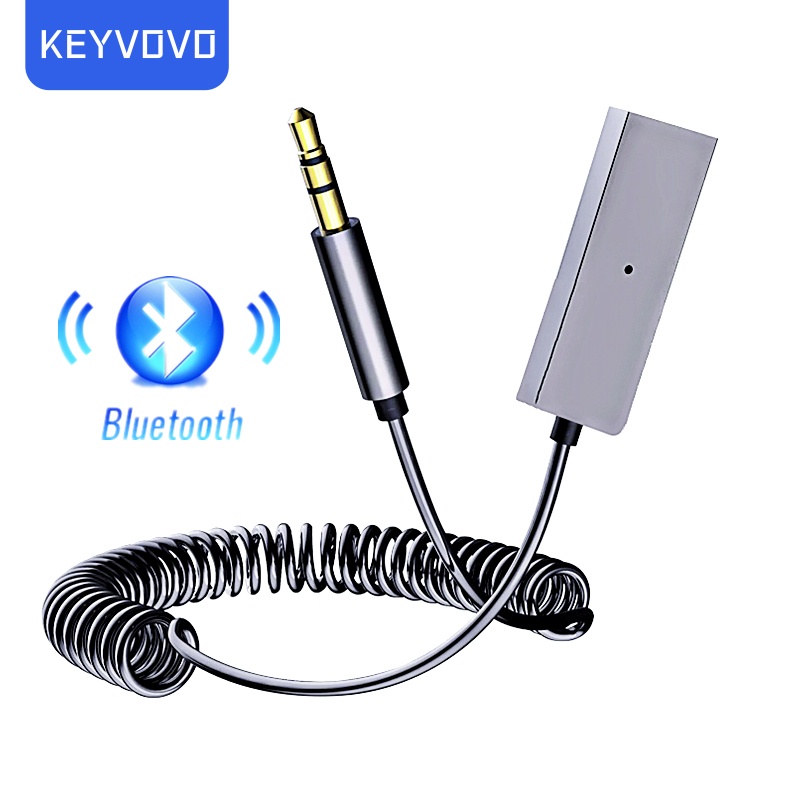 Thiết Bị Thu Phát Bluetooth 5.0 Không Dây Jack 3.5mm Cho Xe Hơi/Máy Nghe Nhạc MP3