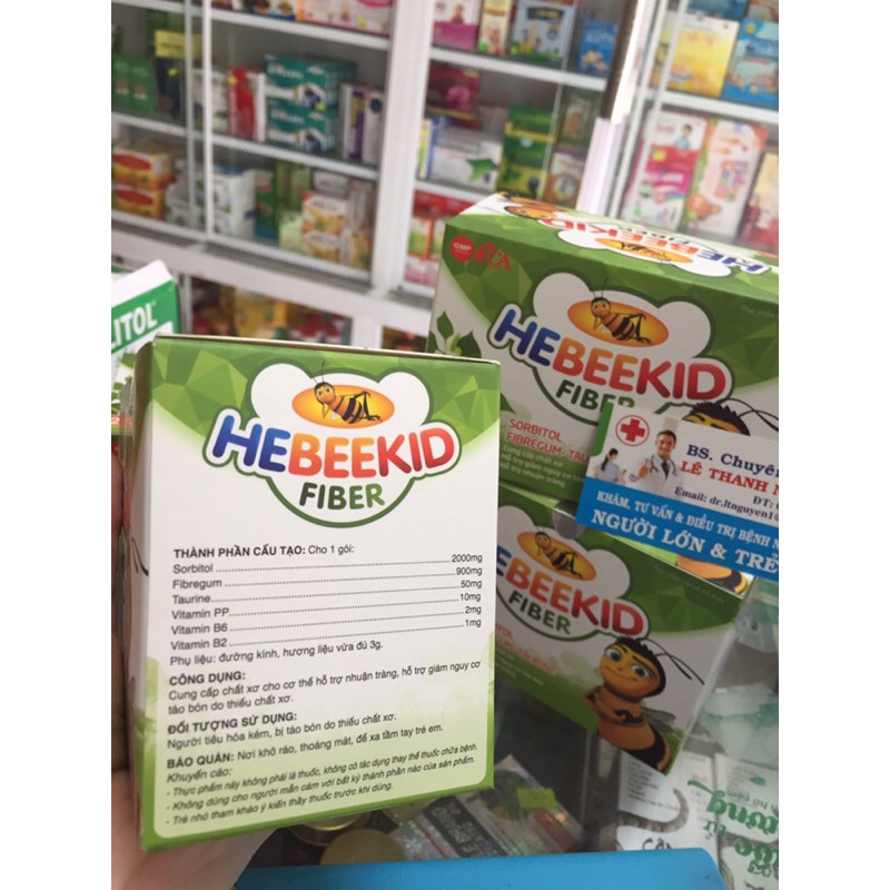 ✅(toa bác sĩ)HEBEEKID chất xơ