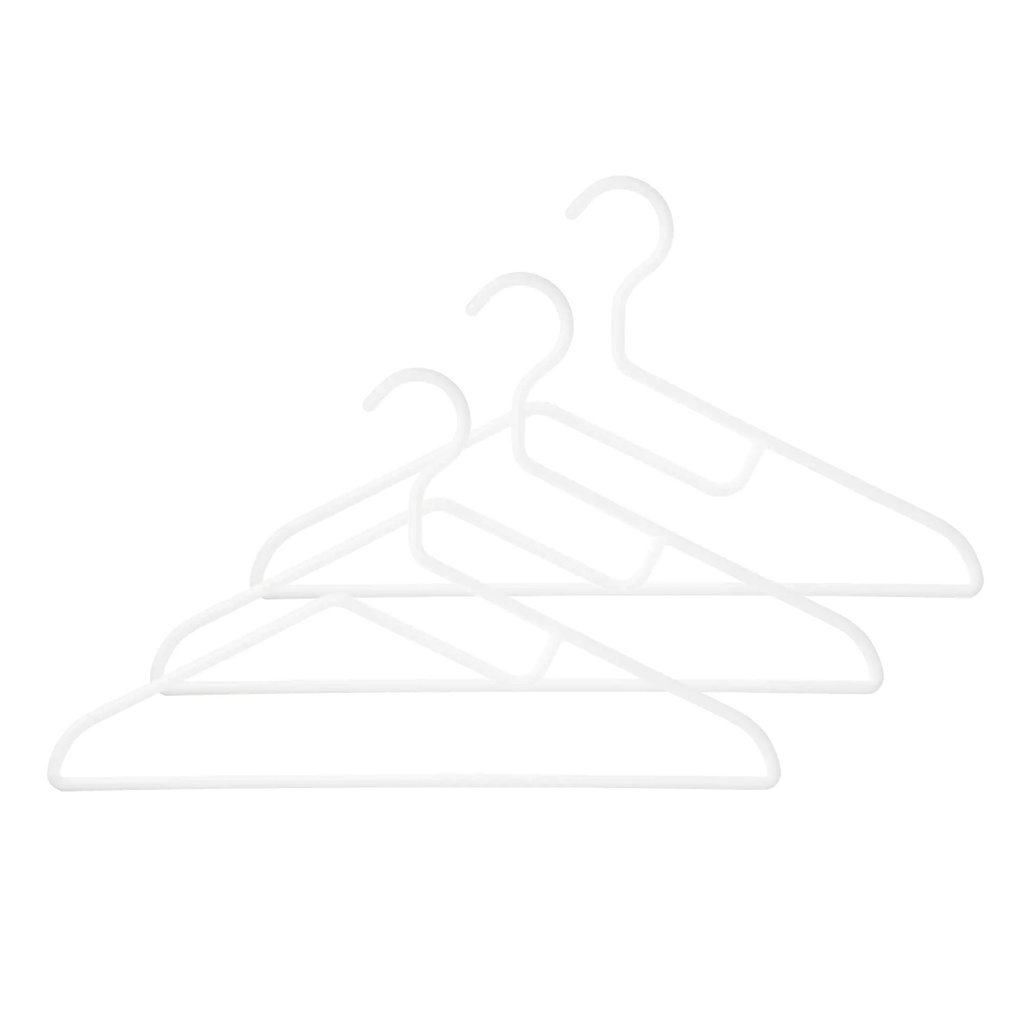 Muji Set 3Pcs Móc Treo Quần Áo Nhựa 42Cm