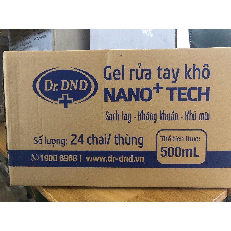1 cặp nước sát khuẩn tay Dr DND - dung dich rửa tay khô Dr.DND( giá bán theo đôi 500ml+29ml)