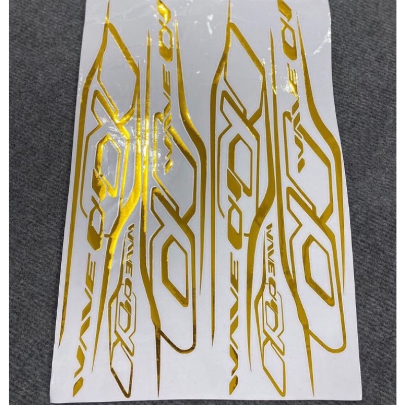 Tem crom xe wave loại 1 cao cấp