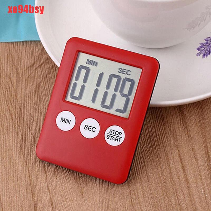 [xo94bsy]Large LCD Digital Kitchen Cooking Timer Count-Down Up Clock Alarm Magnetic
La