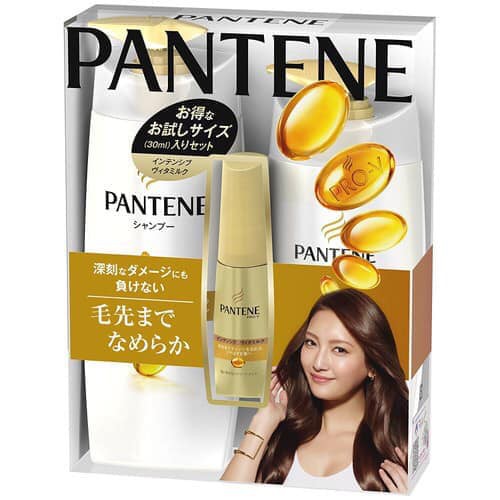 Bộ 3 chăm sóc tóc hư tổn Pantene Pro-V Vàng - Nội địa Nhật (Dầu gội, xả, dưỡng tóc)