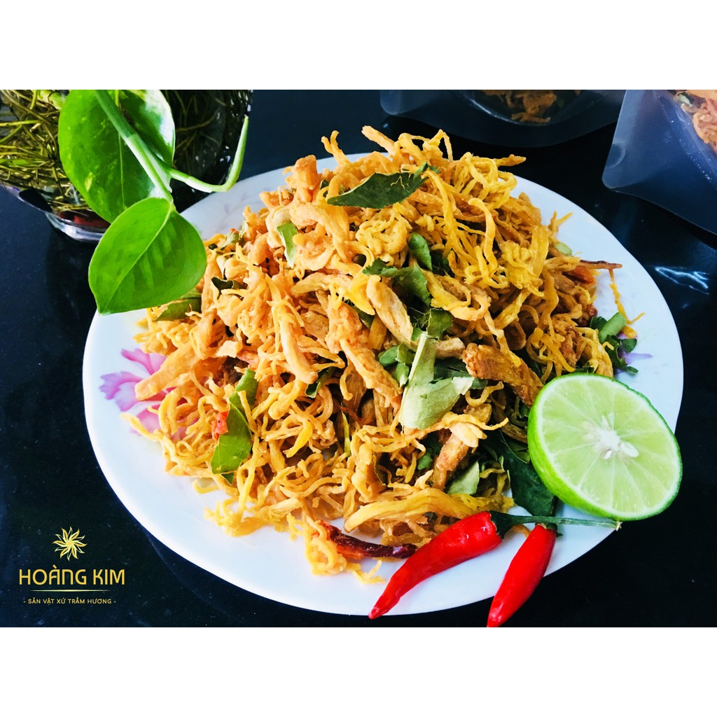 🔥 Khô gà lá chanh🔥 Giòn dai, vị cay, đậm đà