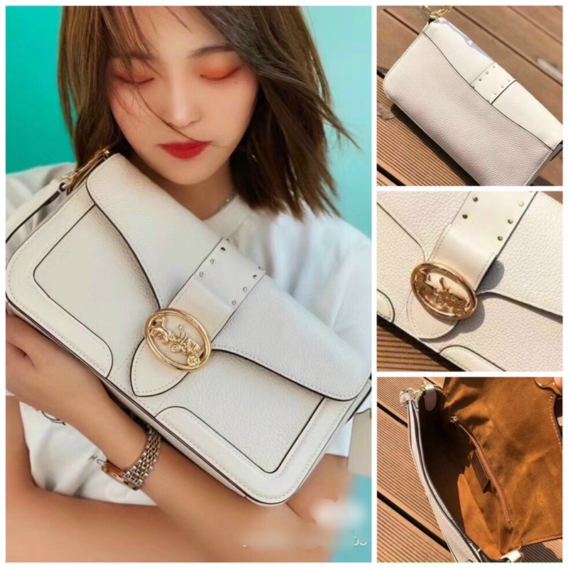 Túi C0ach Tabby 26 Shoulder da thật