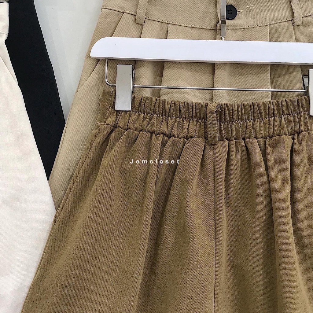 Quần short kaki nữ JEMCLOSET XNG - 2732