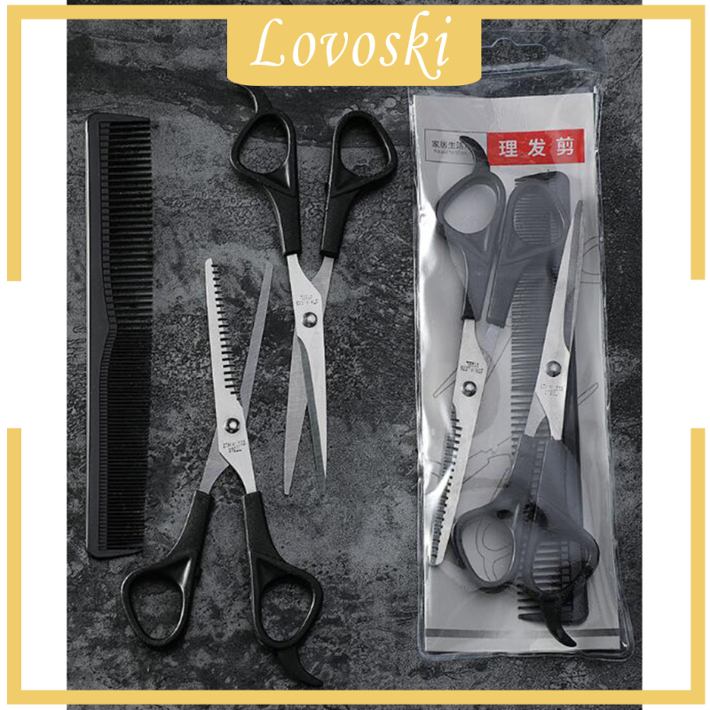 Bộ Kéo Cắt Tóc Kèm Lược Tiện Dụng
