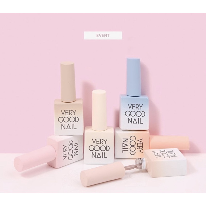 Sơn thạch nhũ Very Good Nail chính hãng Hàn Quốc set Glow