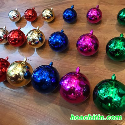 Châu Bóng trang trí Giáng Sinh Cây thông Noel