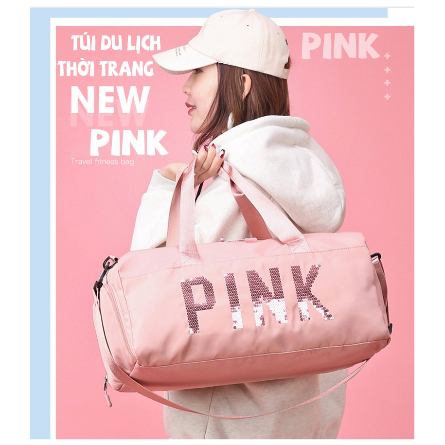 Túi Pink Thời Trang Du Lịch Chống Thấm Nước Cao Cấp Hot Trend 2022