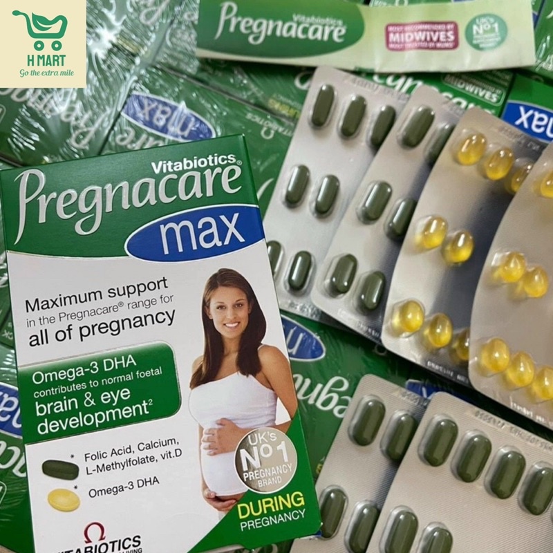 Vitamin tổng hợp cho bà bầu Pregnacare Max Uk