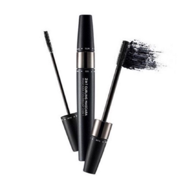 (AUTH) Mascara 2 in 1 dày đẹp cong KOREA The Face Shop