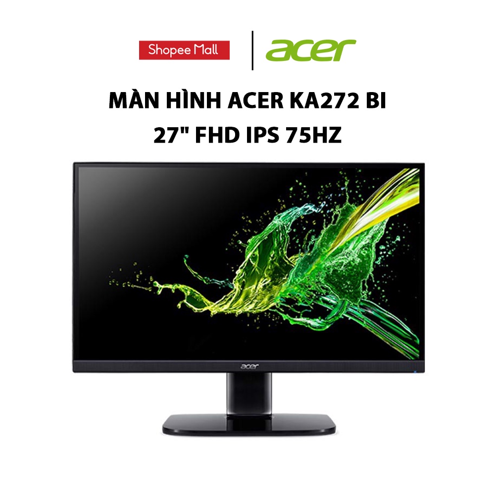  Màn hình Acer KA272 BI 27" FHD IPS 75Hz