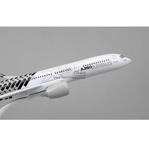 Mô hình máy bay tĩnh Airbus A350-XWB 20cm có bánh xe