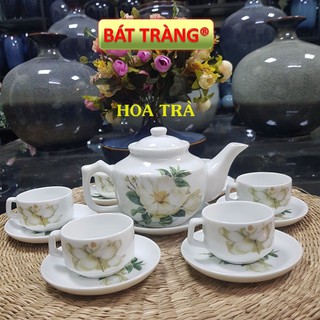BỘ ẤM CHÉN DÂN GIAN BỘ ẤM TRÀ ĐẤT NUNG CAO CẤP BÁT TRÀNG