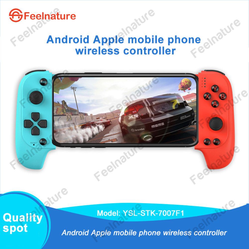 Tay Cầm Chơi Game Không Dây Kết Nối Bluetooth Saitake 7007f Cho Samsung Xiaomi Huawei Android