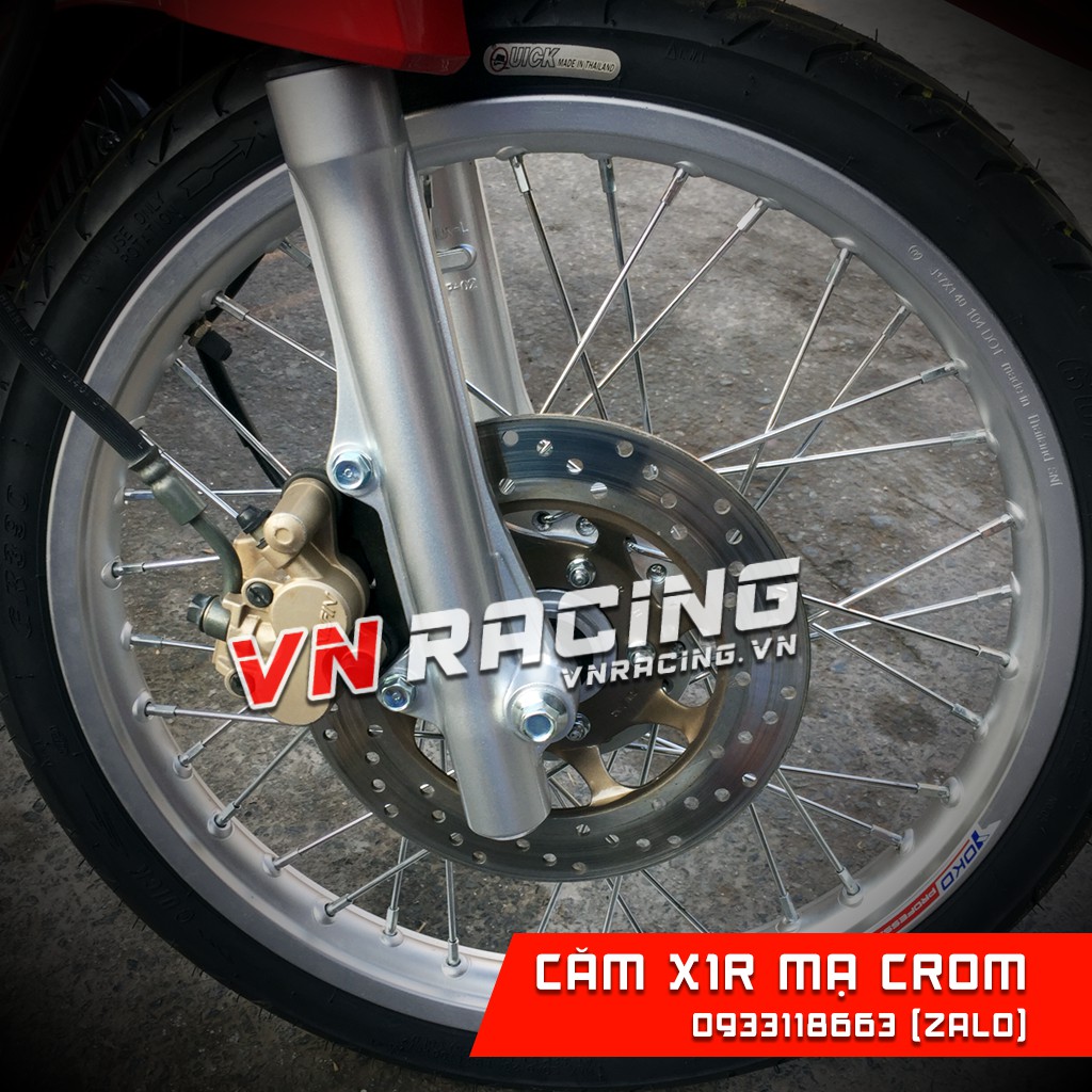 [Nhập AU12K giảm 12K đơn từ 99K]Căm xe máy mạ Crom X1R - Chính hãng X1R