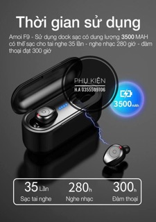 Tai Nghe BLUETOOTH AMOI G9 PRO