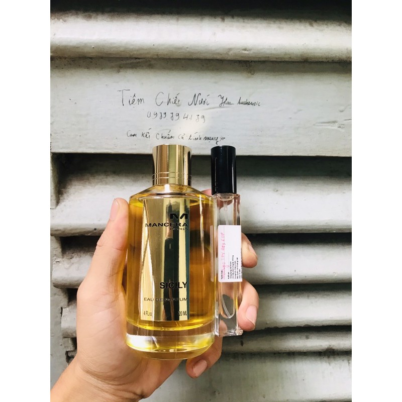 [Tiemchietnuochoa][Nước Hoa Unisex Mancera Paris Sicily Edp][Mẫu Thử 0.33fl.oz]