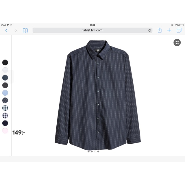 Sơmi H&M authentic (Slimfit)