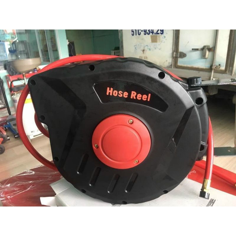 Cuộn dây hơi tự rút Balan cao cấp 10M,15M,20M,30M HOSE.Tặng kèm 1 bộ cúc nối nhật xịn.