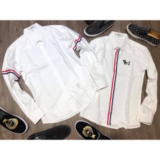 Sơ mi Thom brown Chất lụa chống nhăn Siêu HOT