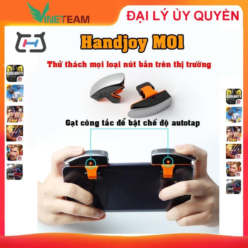 Handjoy M01 | Nút bấm game tự động autotap cực khủng, siêu nhanh, siêu nhỏ gọn chơi game PUBG, Call 