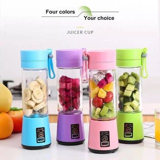 Máy xay sinh tố mini cầm tay sạc pin tiện lợi, ,máy xay cầm tay  mang đi tiện lợi đi du lịch (màu ngẫu nhiê