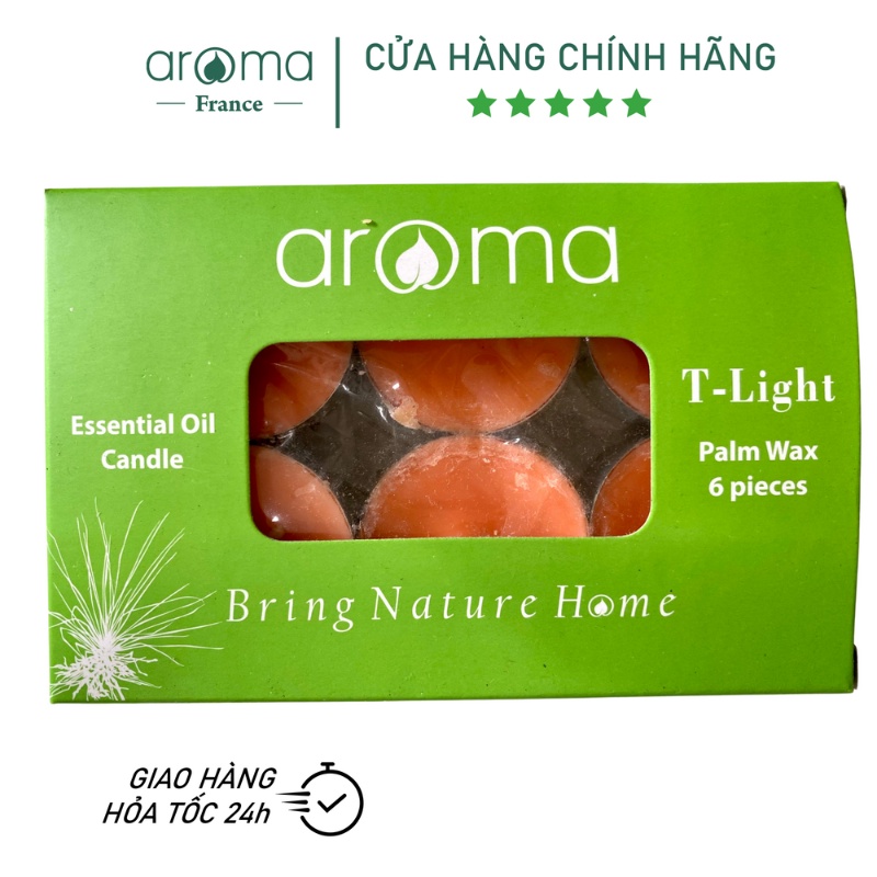 Nến Thơm Tinh Dầu T-Light Palm Wax - Essential Oil Candle