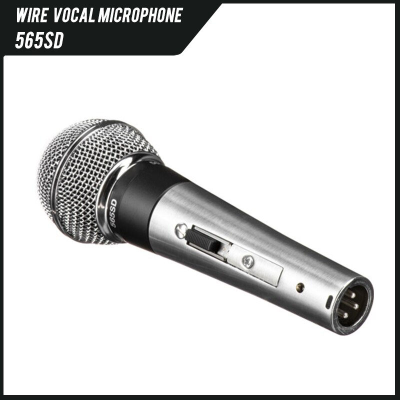 Micro Dynamic 565sd Chuyên Nghiệp Cho Máy Karaoke Shure 565sd