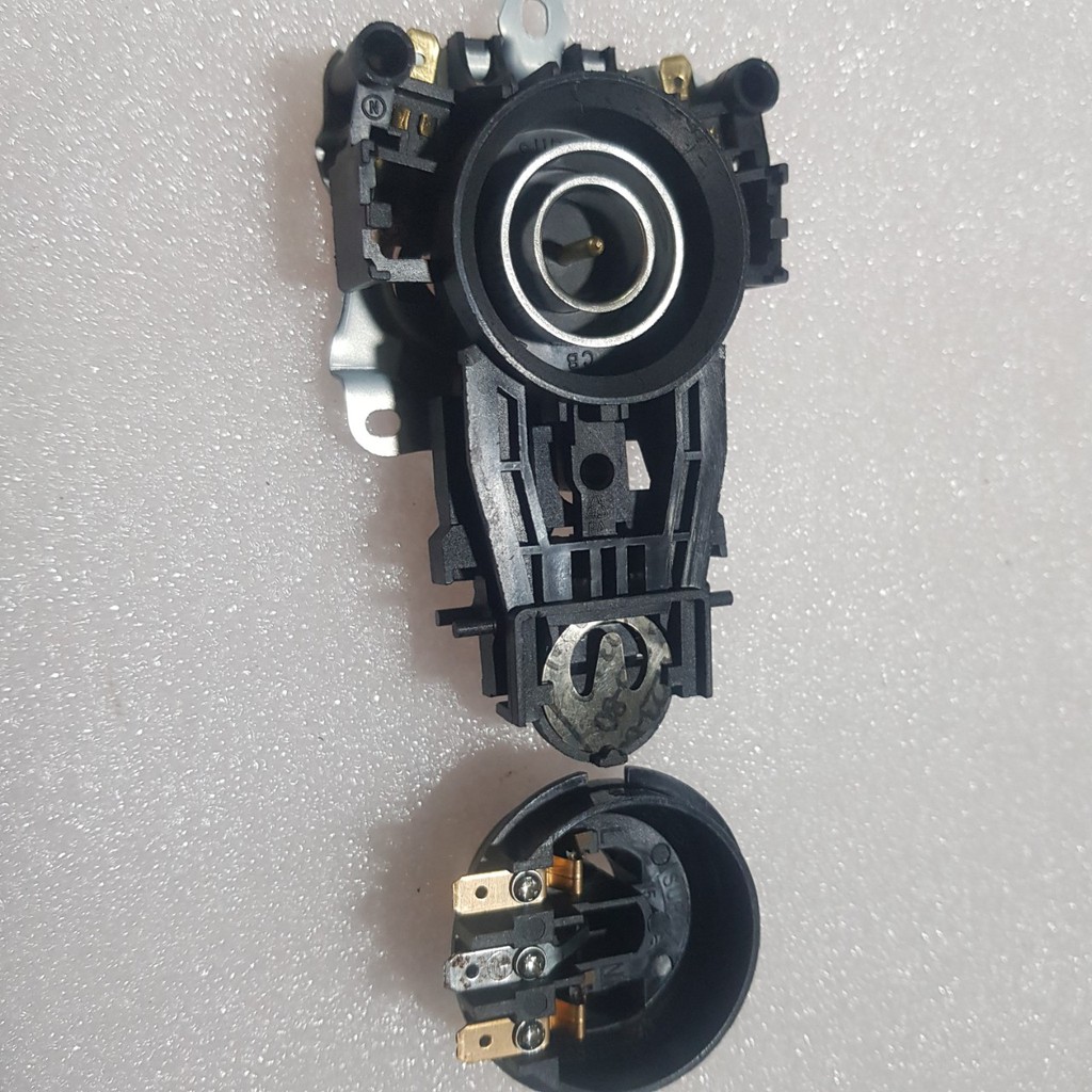 Bộ đế ấm siêu tốc chân đồng liền công tắc relay