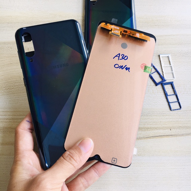 Combo Bộ Vỏ Sườn + Màn Hình Samsung A50S Qled Hàng Cao Cấp (tặng khay sim)